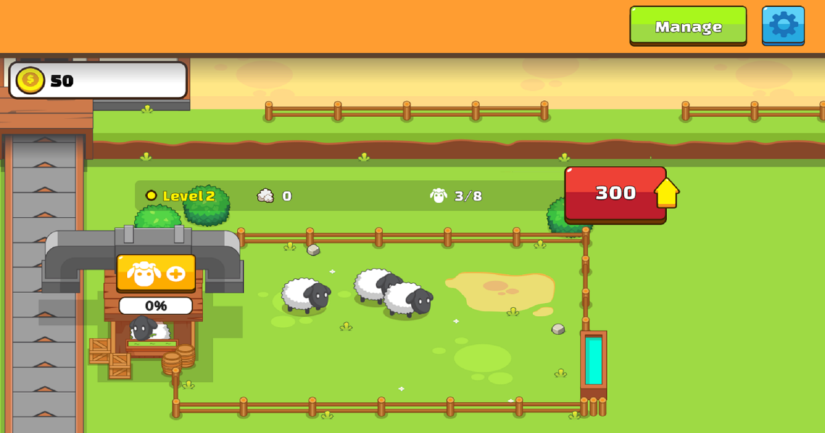 Image Farm Sheep Idle