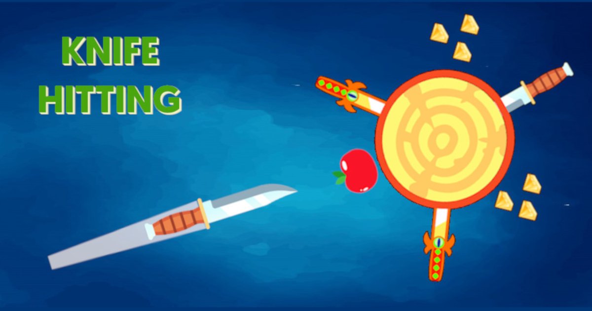 Image Knife Hitting : Throw Knife Hit Target
