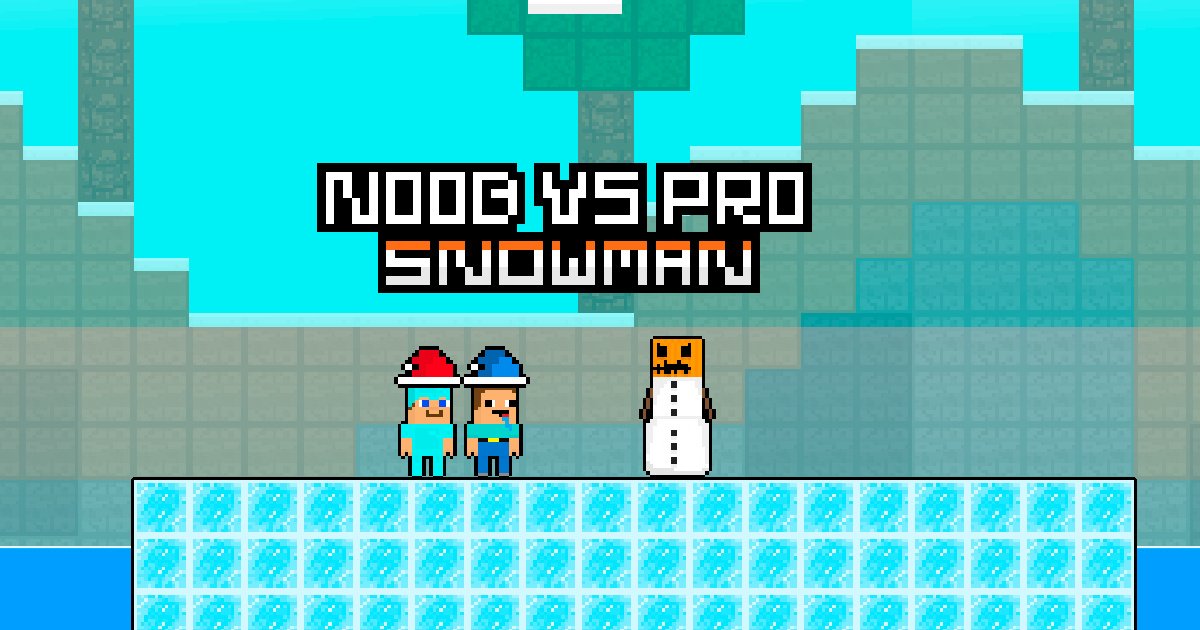 Image Noob vs Pro Snowman
